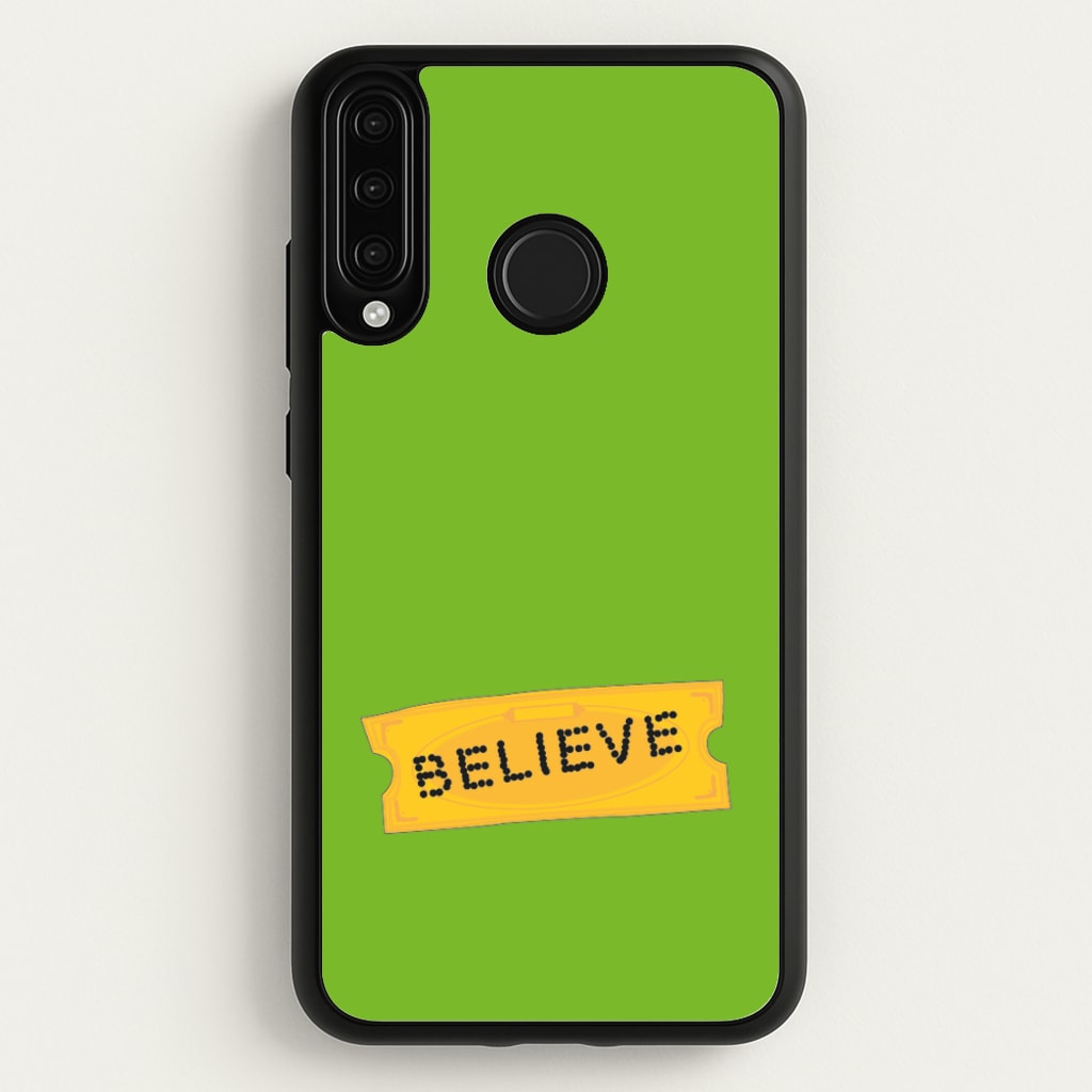 Believe - Polar Christmas  - Polar Express Phone Case for Huawei P30 Lite