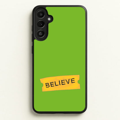 Believe - Polar Christmas  - Polar Express Phone Case for Galaxy A34