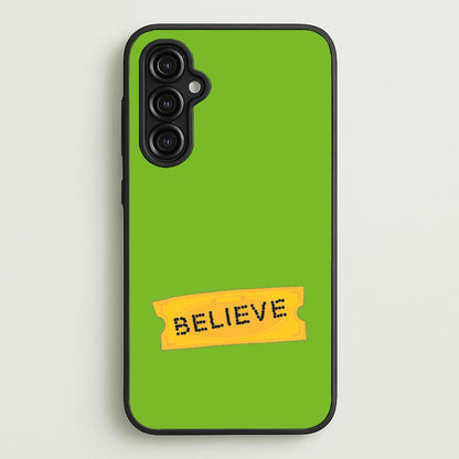 Believe - Polar Christmas  - Polar Express Phone Case for Galaxy A14