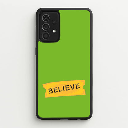 Believe - Polar Christmas  - Polar Express Phone Case for Galaxy A52 / A52s
