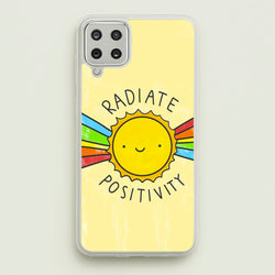 Radiate Positivity Sunshine - Positivity  - Positivity Phone Case for Galaxy A12