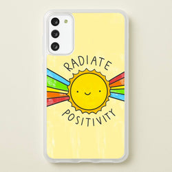 Radiate Positivity Sunshine - Positivity  - Positivity Phone Case for Galaxy S20