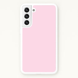 Back To Casics - Pretty Pastels - Plain Pink  - Plain Phone Case for Galaxy S22 Plus