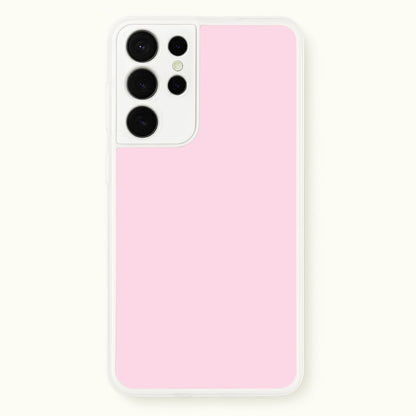 Back To Casics - Pretty Pastels - Plain Pink  - Plain Phone Case for Galaxy S21 Ultra