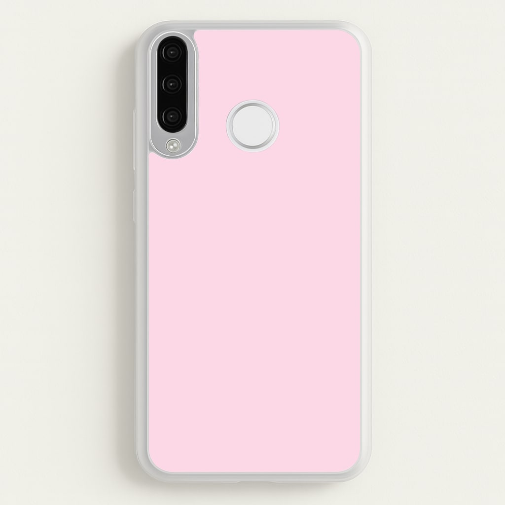 Back To Casics - Pretty Pastels - Plain Pink  - Plain Phone Case for Huawei P30 Lite