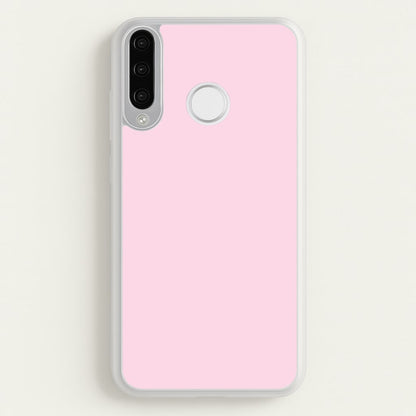 Back To Casics - Pretty Pastels - Plain Pink  - Plain Phone Case for Huawei P30 Lite