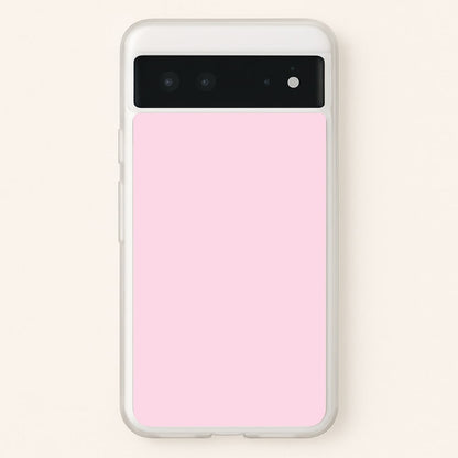 Back To Casics - Pretty Pastels - Plain Pink  - Plain Phone Case for Google Pixel 6