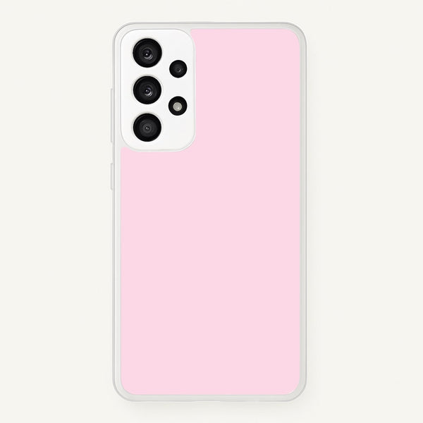 Back To Casics - Pretty Pastels - Plain Pink  - Plain Phone Case for Galaxy A33