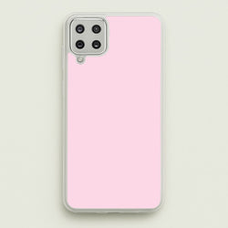 Back To Casics - Pretty Pastels - Plain Pink  - Plain Phone Case for Galaxy A12
