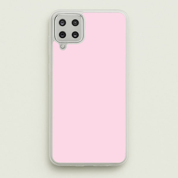 Back To Casics - Pretty Pastels - Plain Pink  - Plain Phone Case for Galaxy A12