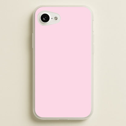 Back To Casics - Pretty Pastels - Plain Pink  - Plain Phone Case for iPhone 16e