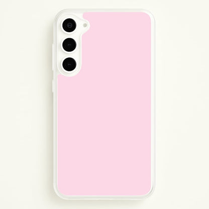 Back To Casics - Pretty Pastels - Plain Pink  - Plain Phone Case for Galaxy S23
