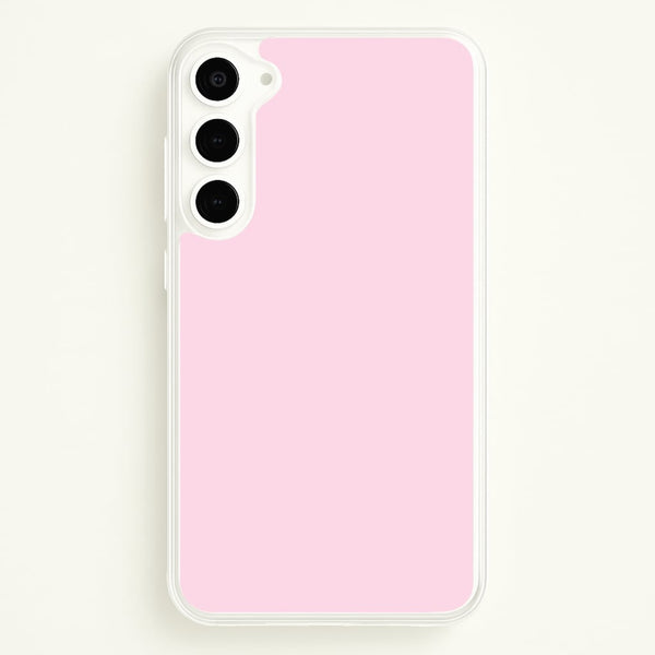 Back To Casics - Pretty Pastels - Plain Pink  - Plain Phone Case for Galaxy S23