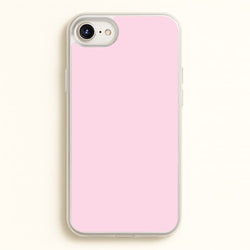 Back To Casics - Pretty Pastels - Plain Pink  - Plain Phone Case for iPhone 6 / 7 / 8 / SE