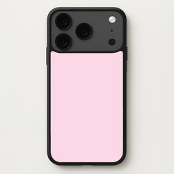 Back To Casics - Pretty Pastels - Plain Pink Phone Case for iPhone 17 Pro Max