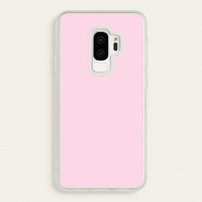 Back To Casics - Pretty Pastels - Plain Pink  - Plain Phone Case for Galaxy S9 Plus