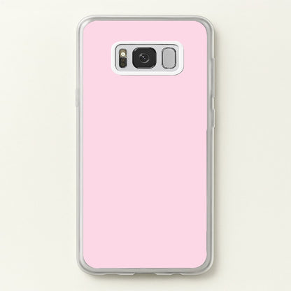 Back To Casics - Pretty Pastels - Plain Pink  - Plain Phone Case for Galaxy S8