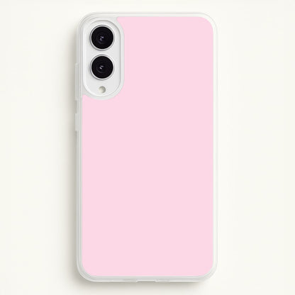 Back To Casics - Pretty Pastels - Plain Pink  - Plain Phone Case for Galaxy S25 Edge