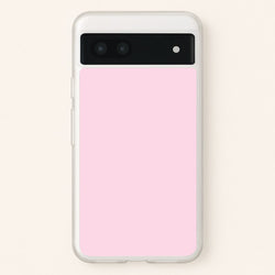 Back To Casics - Pretty Pastels - Plain Pink  - Plain Phone Case for Google Pixel 7a