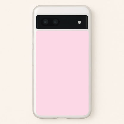 Back To Casics - Pretty Pastels - Plain Pink  - Plain Phone Case for Google Pixel 6a