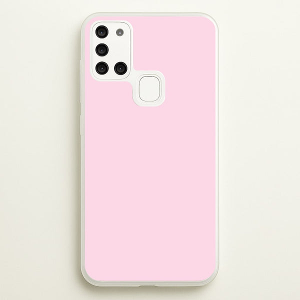 Back To Casics - Pretty Pastels - Plain Pink  - Plain Phone Case for Galaxy A21s