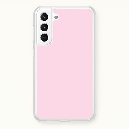 Back To Casics - Pretty Pastels - Plain Pink  - Plain Phone Case for Galaxy S21FE