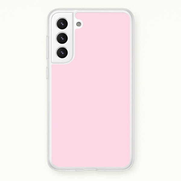 Back To Casics - Pretty Pastels - Plain Pink  - Plain Phone Case for Galaxy S21FE