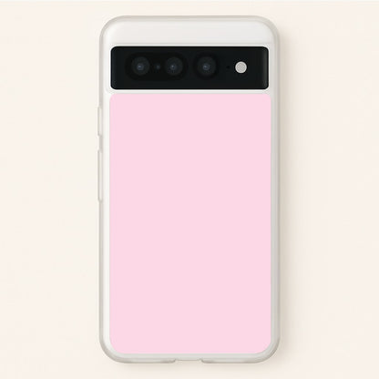 Back To Casics - Pretty Pastels - Plain Pink  - Plain Phone Case for Google Pixel 7 Pro