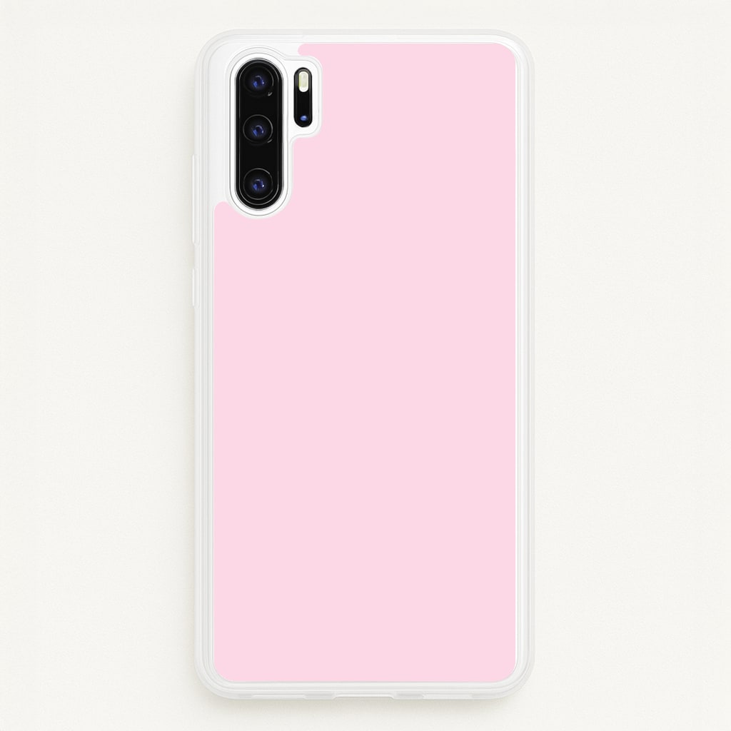 Back To Casics - Pretty Pastels - Plain Pink  - Plain Phone Case for Huawei P30 Pro