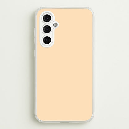 Back To Casics - Pretty Pastels - Plain Orange  - Plain Phone Case for Galaxy A14