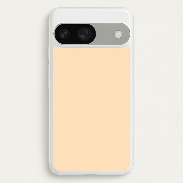 Back To Casics - Pretty Pastels - Plain Orange  - Plain Phone Case for Google Pixel 9 / 9 Pro