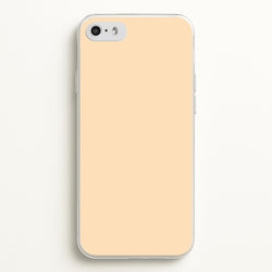 Back To Casics - Pretty Pastels - Plain Orange  - Plain Phone Case for iPhone 5 / 5s / SE 2016