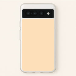 Back To Casics - Pretty Pastels - Plain Orange  - Plain Phone Case for Google Pixel 7 Pro
