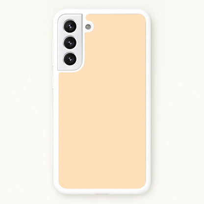Back To Casics - Pretty Pastels - Plain Orange  - Plain Phone Case for Galaxy S22 Plus