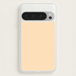 Back To Casics - Pretty Pastels - Plain Orange  - Plain Phone Case for Google Pixel 9 Pro XL