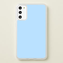 Back To Casics - Pretty Pastels - Plain Blue  - Plain Phone Case for Galaxy S20