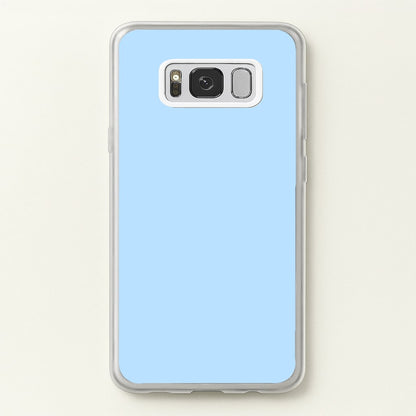 Back To Casics - Pretty Pastels - Plain Blue  - Plain Phone Case for Galaxy S8 Plus