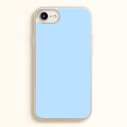 Back To Casics - Pretty Pastels - Plain Blue  - Plain Phone Case for iPhone 6 Plus / 7 Plus / 8 Plus