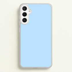 Back To Casics - Pretty Pastels - Plain Blue  - Plain Phone Case for Galaxy A36