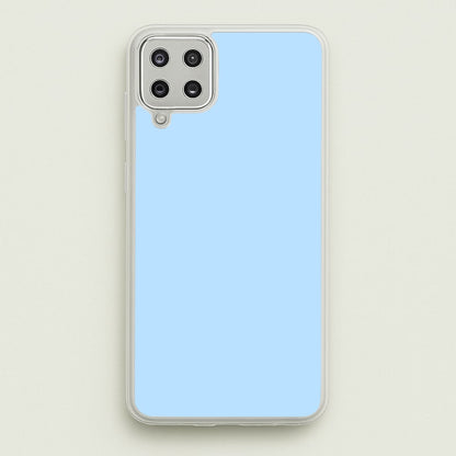 Back To Casics - Pretty Pastels - Plain Blue  - Plain Phone Case for Galaxy A12