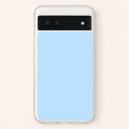 Back To Casics - Pretty Pastels - Plain Blue  - Plain Phone Case for Google Pixel 6a