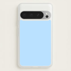 Back To Casics - Pretty Pastels - Plain Blue  - Plain Phone Case for Google Pixel 9 Pro XL