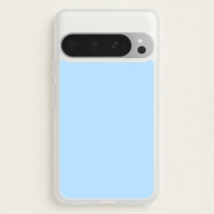 Back To Casics - Pretty Pastels - Plain Blue  - Plain Phone Case for Google Pixel 9 Pro XL