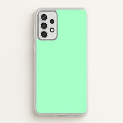 Back To Casics - Pretty Pastels - Plain Green  - Plain Phone Case for Galaxy A52 / A52s