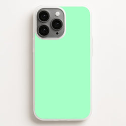 Back To Casics - Pretty Pastels - Plain Green  - Plain Phone Case for iPhone 12 Pro Max