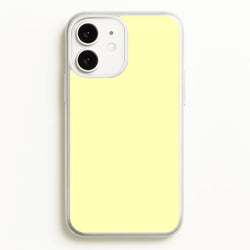 Back To Casics - Pretty Pastels - Plain Yellow  - Plain Phone Case for iPhone 11