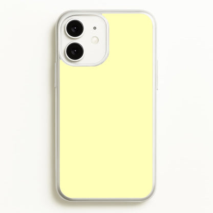 Back To Casics - Pretty Pastels - Plain Yellow  - Plain Phone Case for iPhone 11