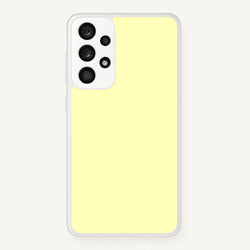 Back To Casics - Pretty Pastels - Plain Yellow  - Plain Phone Case for Galaxy A33