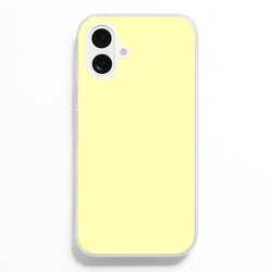 Back To Casics - Pretty Pastels - Plain Yellow Phone Case