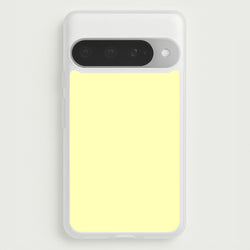 Back To Casics - Pretty Pastels - Plain Yellow Phone Case for Google Pixel 10 Pro XL